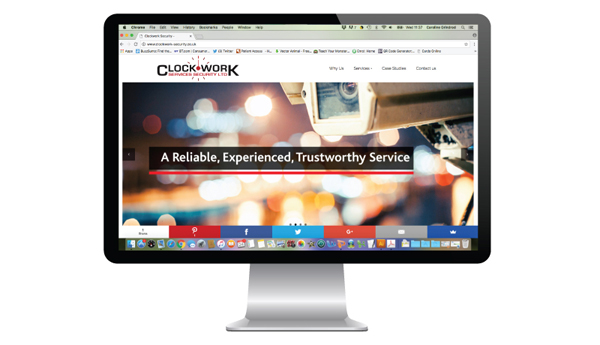 Clockwork Security - Website Design & Build