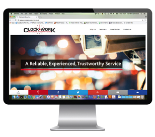 Clockwork Security - Website Design & Build