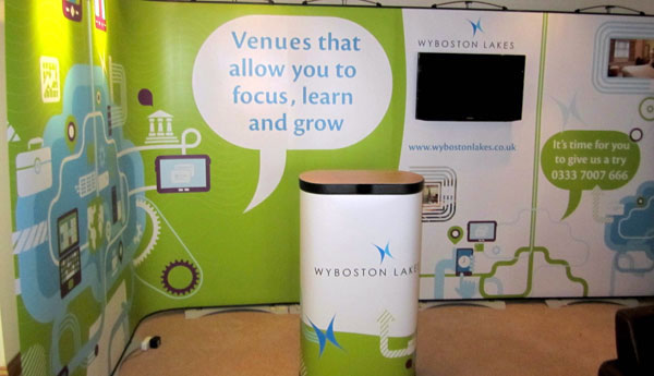 Wyboston Lakes - Free-standing Exhibition Stand