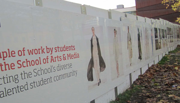 Salford University - Hoarding