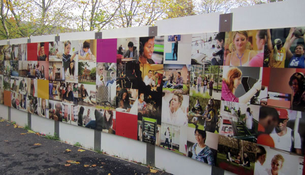 Salford University - Hoarding